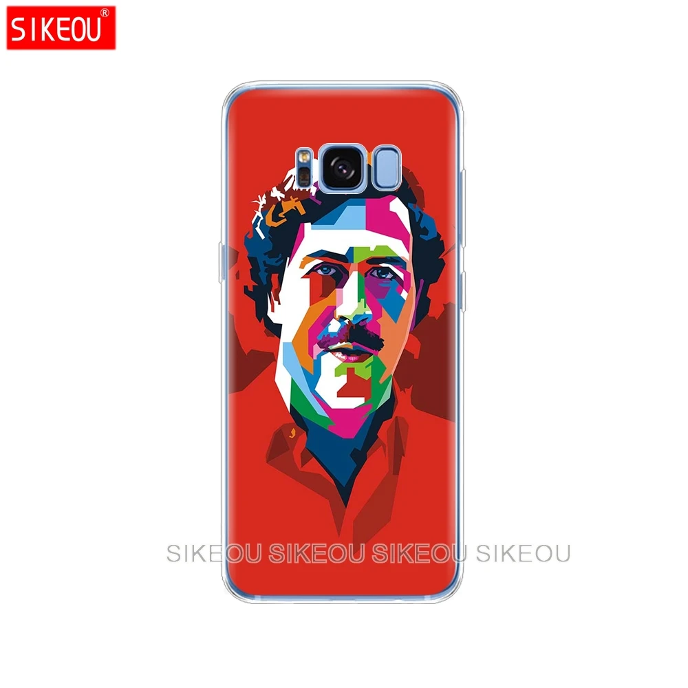 Силиконовый чехол для Samsung Galaxy S9 S8 S7 S6 edge S5 S4 S3 PLUS Модный телефона Pablo Escobar|Бамперы| |