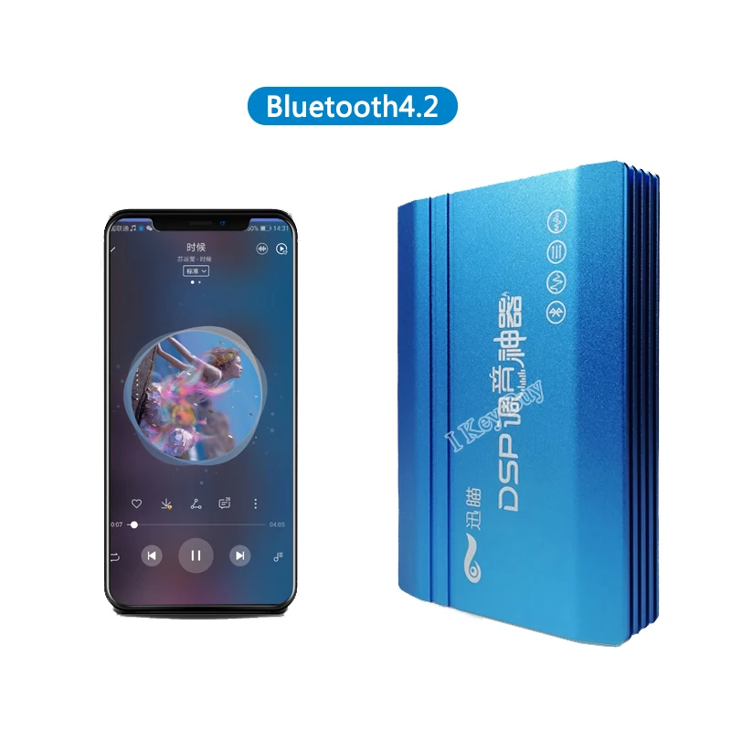 Стерео радио DSP усилитель Bluetooth 4 2 Ом канала 90 Вт * класса D