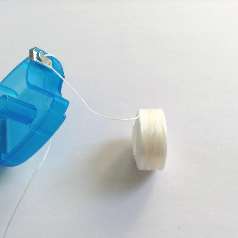 Любой уход Высокая полимерная проволока зубная нить Мятная ультра тонкая яичная