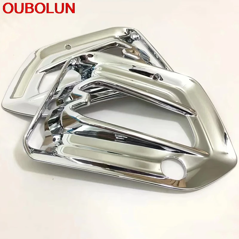 OUBOLUN для Hyundai IX35 2018 передняя противотуманная фара декоративная литьевая крышка