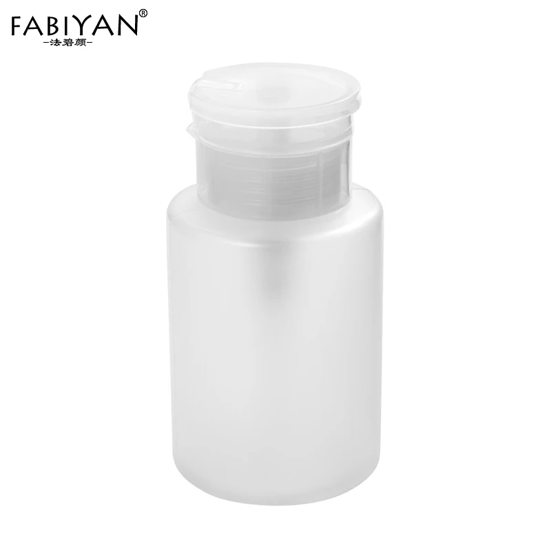 150ML Empty Bottle Pump Dispenser Plastic Polish Remover Cleaner Portable Travel Makeup Nail Art Manicure Tool Professional|pump dispenser|empty