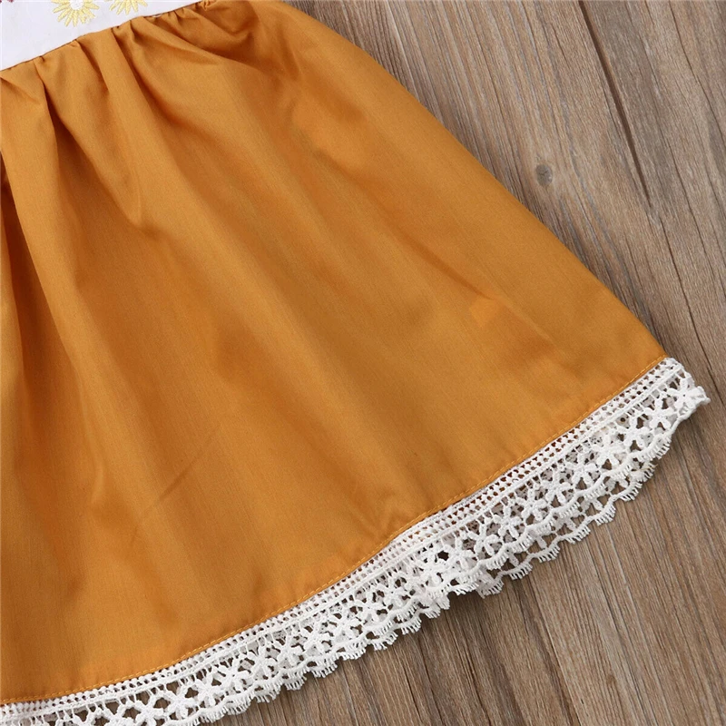 2019 платье принцессы с оборками для маленьких девочек новые летние кружевные