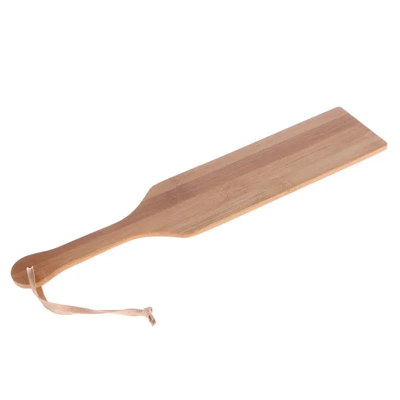 Большой натуральный бамбук дерево порка весло кнут ресниц попки Секс игрушка для