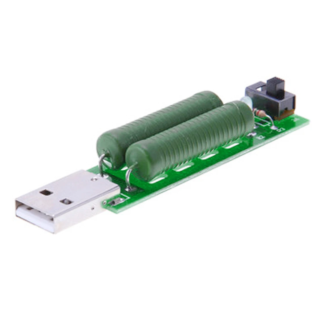 USB мини резистор dc электронная нагрузка с переключателем Регулируемый 5V1A/2A