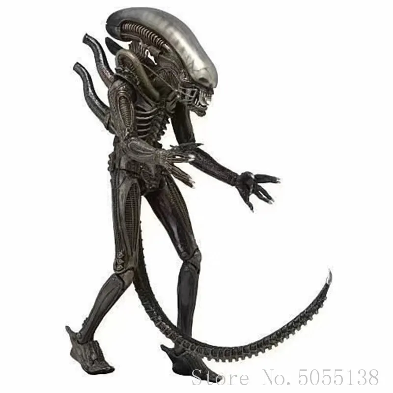 20 см иностранцев Xenomorph Чужой Классический 1979 большой глава ко NECA ЖК монитор