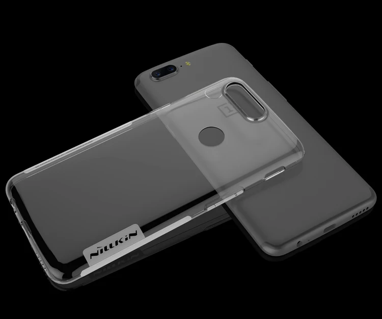 Прозрачный чехол NILLKIN из ТПУ для oneplus 5 T, Прозрачная мягкая Роскошная задняя крышка для oneplus 5 T/5 one plus 5 T/5, посылка в розницу