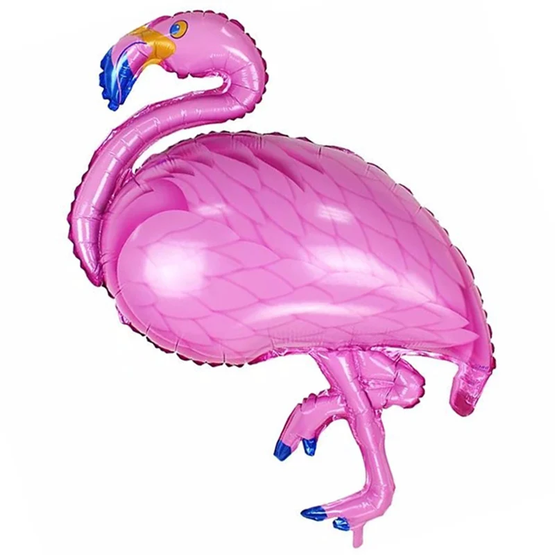 1pcs balloon Фламинго вечерние столовые приборы набор одноразовые бумажные салфетки чашка тарелка Дети День рождения Лето Гавайские вечерние Декор латексные воздушные шары - Цвет: 1pcs balloon