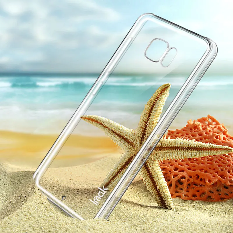 Original Imak Hard Plastic Phone Cases For HTC U Ultra Case Ocean Note 5.7&quot Transparent Clear Crystal Protective Back Cover |