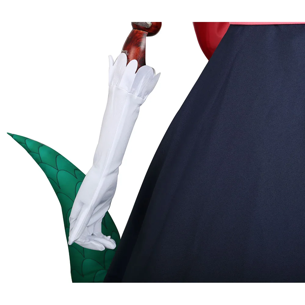 CGCOS мисс Кобаяши Дракон горничной Tohru Униформа платья роговой хвост аниме игры