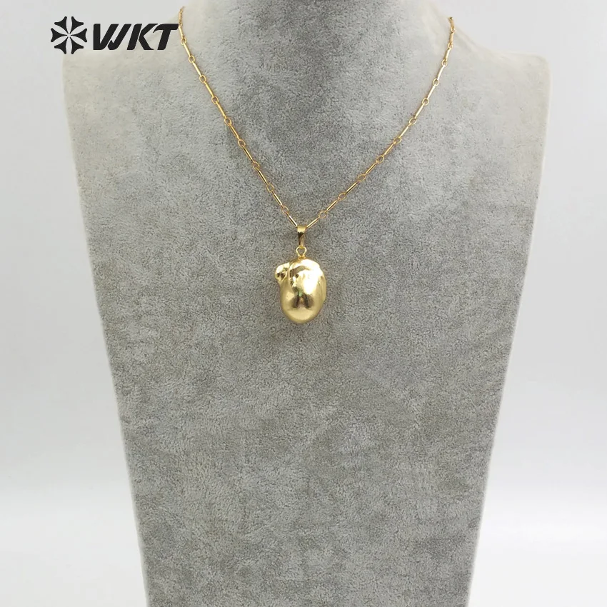 Эксклюзивное жемчужное ожерелье в стиле барокко WT-JN059 WKT с кулоном форме капли