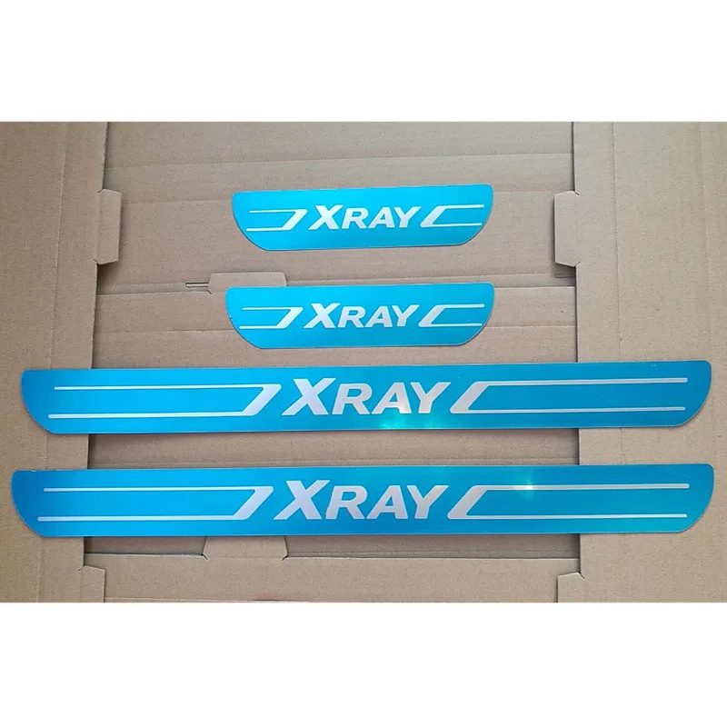 Накладки на пороги автомобиля XRAY 2015 2021 накладки двери из нержавеющей стали для LADA