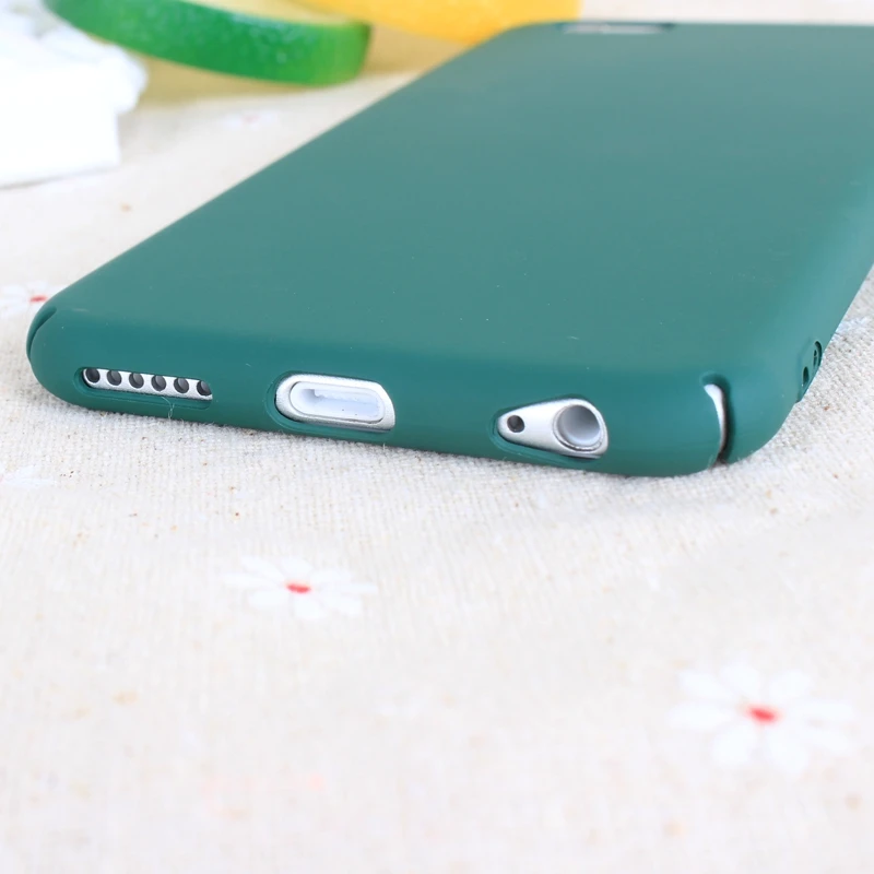 Роскошный чехол для Iphone 8 Plus из жесткого поликарбоната 360 5 5S SE 6 6S 7Plus телефона