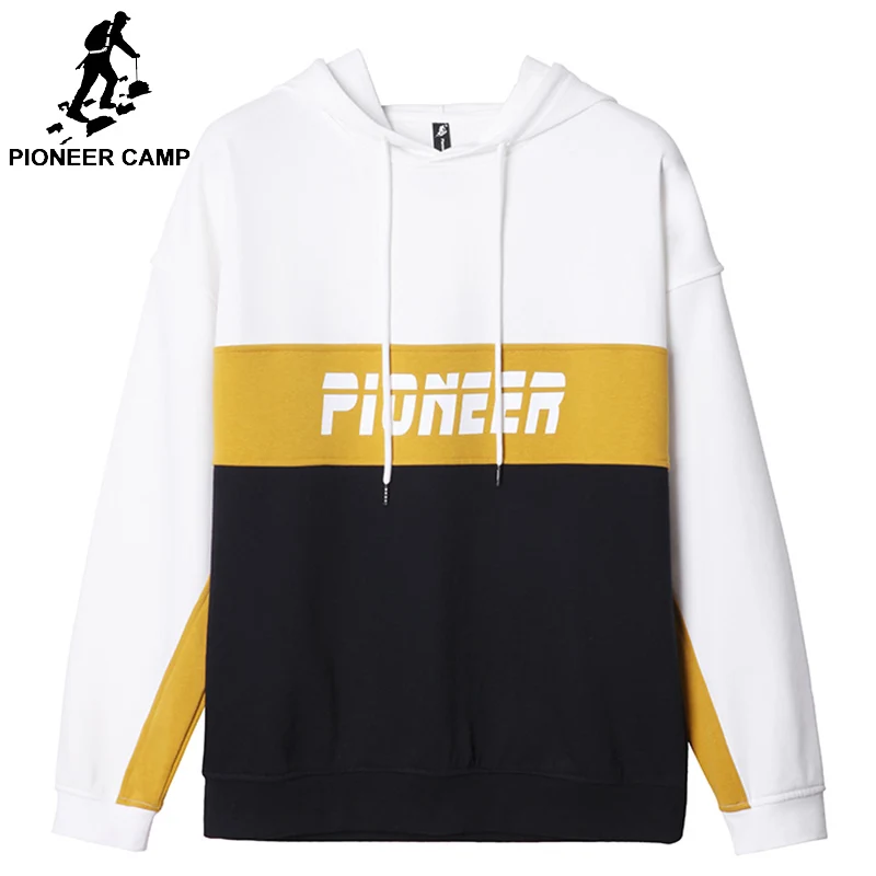 Pioneer camp 2019 весенние толстовки мужские брендовые одежда Модные свитшоты в стиле