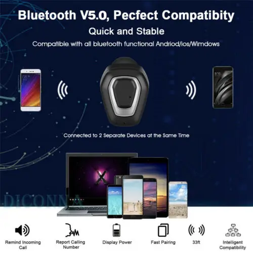 Мини-наушники-вкладыши TWS True Беспроводной в ухо стерео Bluetooth наушники гарнитура 3D