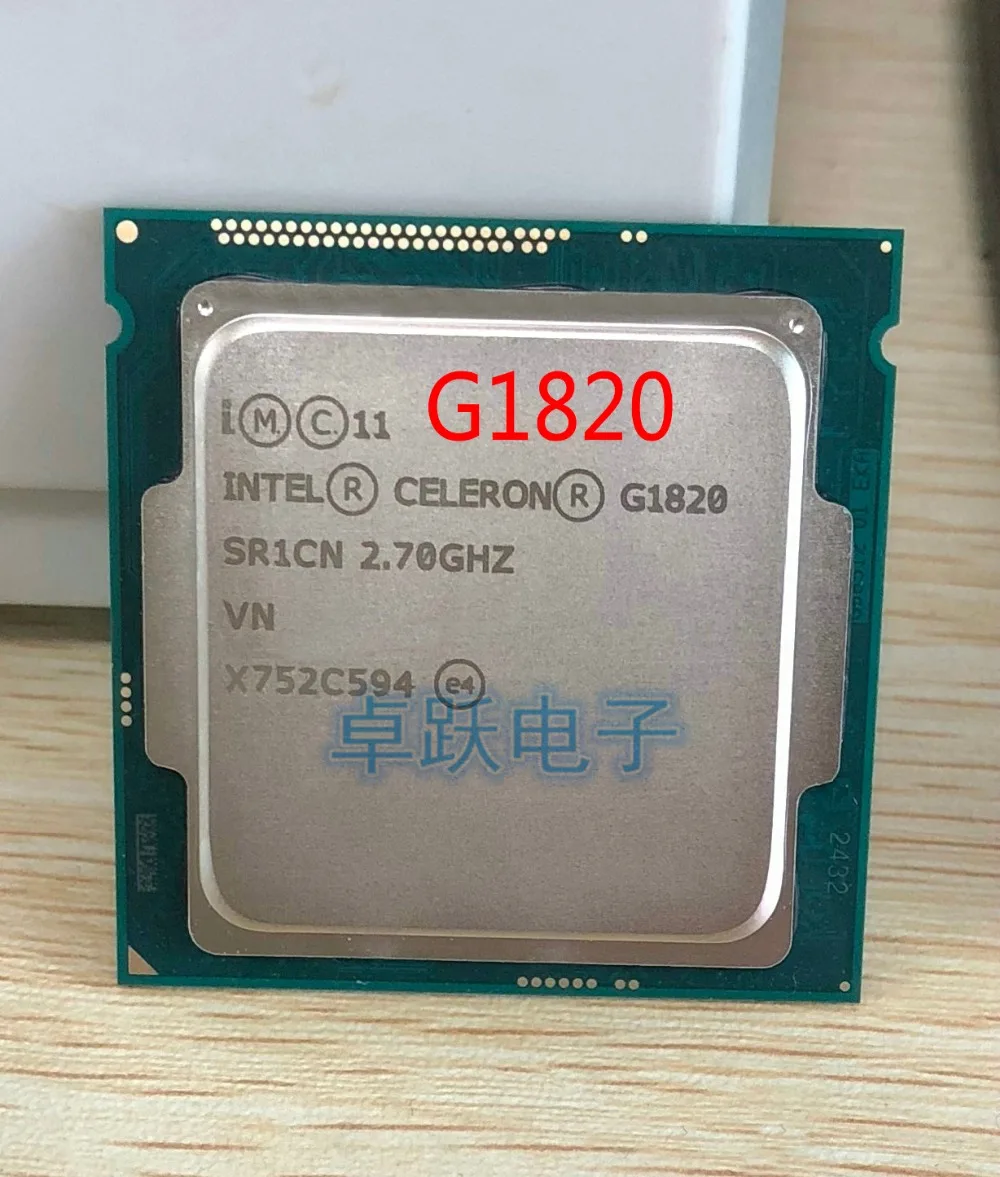 Новый и оригинальный двухъядерный процессор Intel Celeron G1820 g1820 2 7 ГГц Мб кэш памяти
