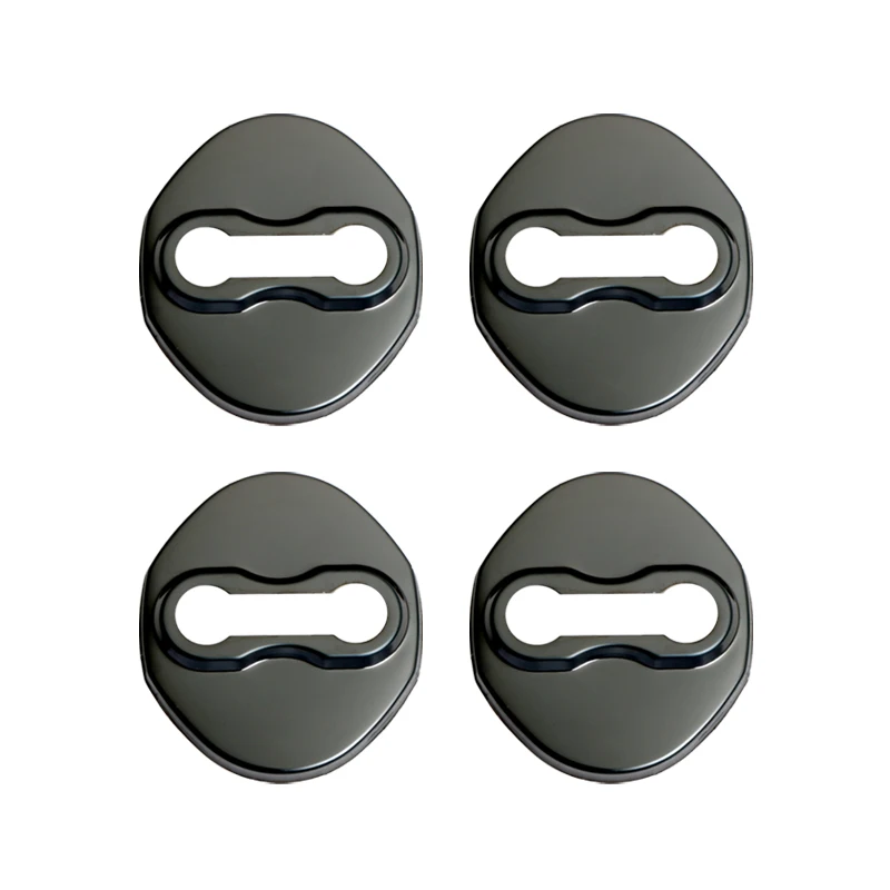 Крышка дверного замка автомобиля украшения защитный из нержавеющей стали чехол