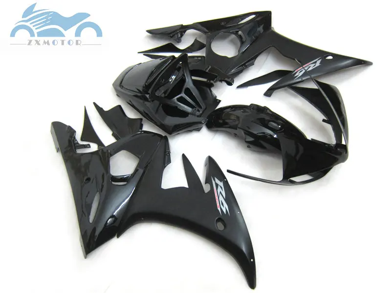 ABS пластик мотоцикл обтекатели комплект для YAMAHA R6 YZFR6 2003 2005 YZF 03 05 aftermarket обтекатель
