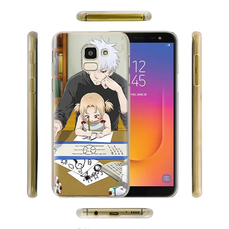 Ботинки в стиле аниме «Naruto Наруто минималистский чехол КРЫШКА ДЛЯ samsung Galaxy A30 A40 A50 A70 A6 A8 плюс A7 A9 M30 чехол для телефона Coque