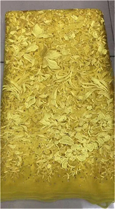 Африканская кружевная ткань с бусинами вышивка свадебная французская сетчатая