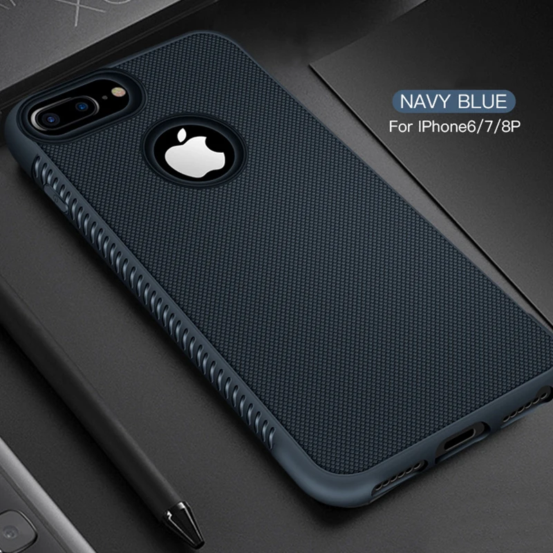 Прочный чехол для iPhone X XR XS Max, силиконовый бампер, Матовые чехлы для iPhone 6S 6 7 8 Plus 11 Pro 7 Plus, Противоударная задняя крышка