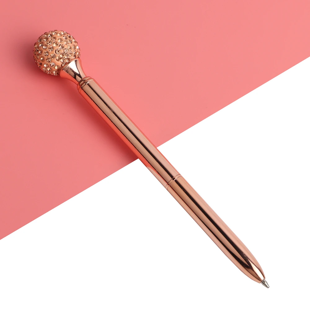 4 шт./компл. Новинка Шариковая ручка из розового золота перламутровые ручки