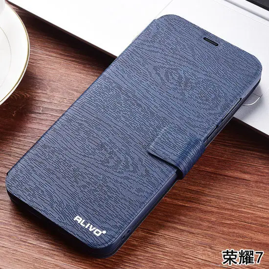 Чехол для Huawei Honor 7 роскошный мягкий чехол-портмоне из искусственной кожи с