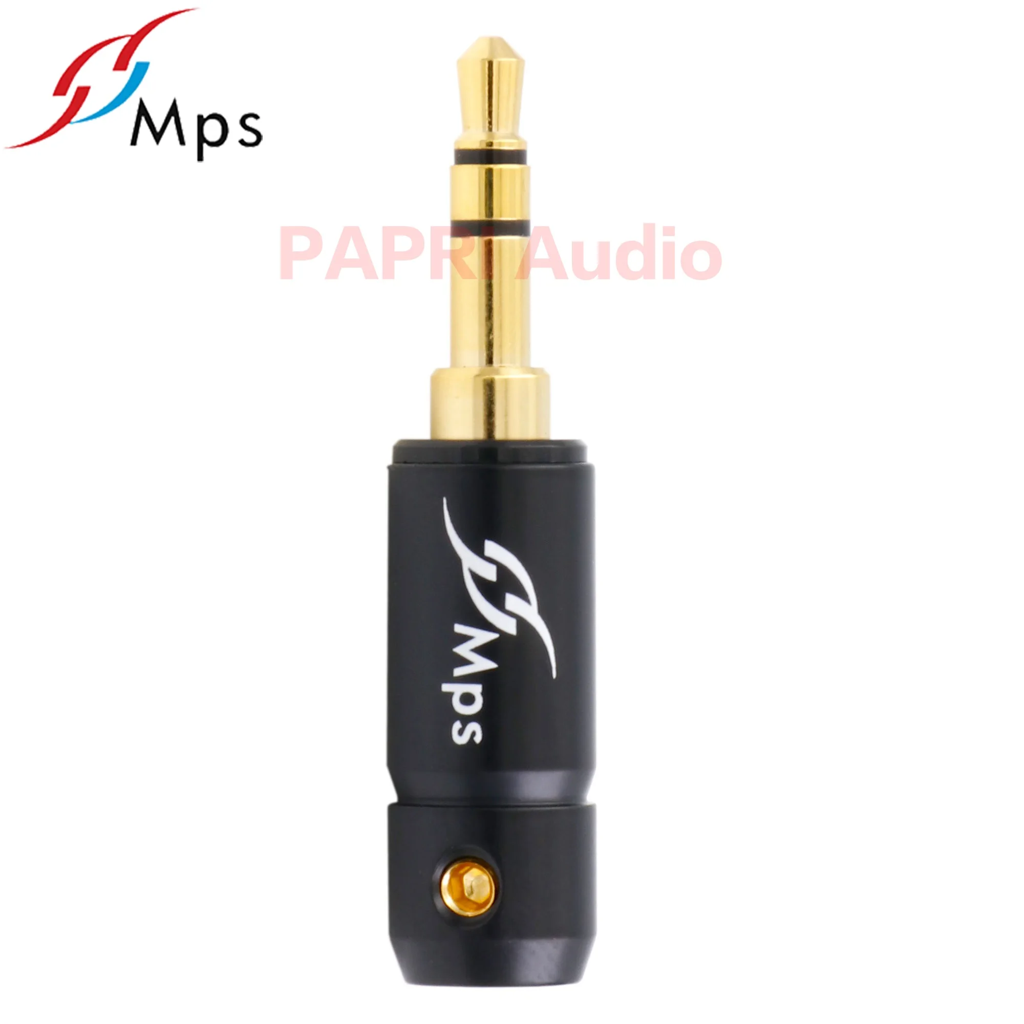 1 шт. MPS 3 полюса 3,5 мм Чистая латунь 24K позолоченные наушники гарнитура мужской разъем для DIY HIFI аудио мобильный телефон или ipad с Чехол - Цвет: Eagle-6B