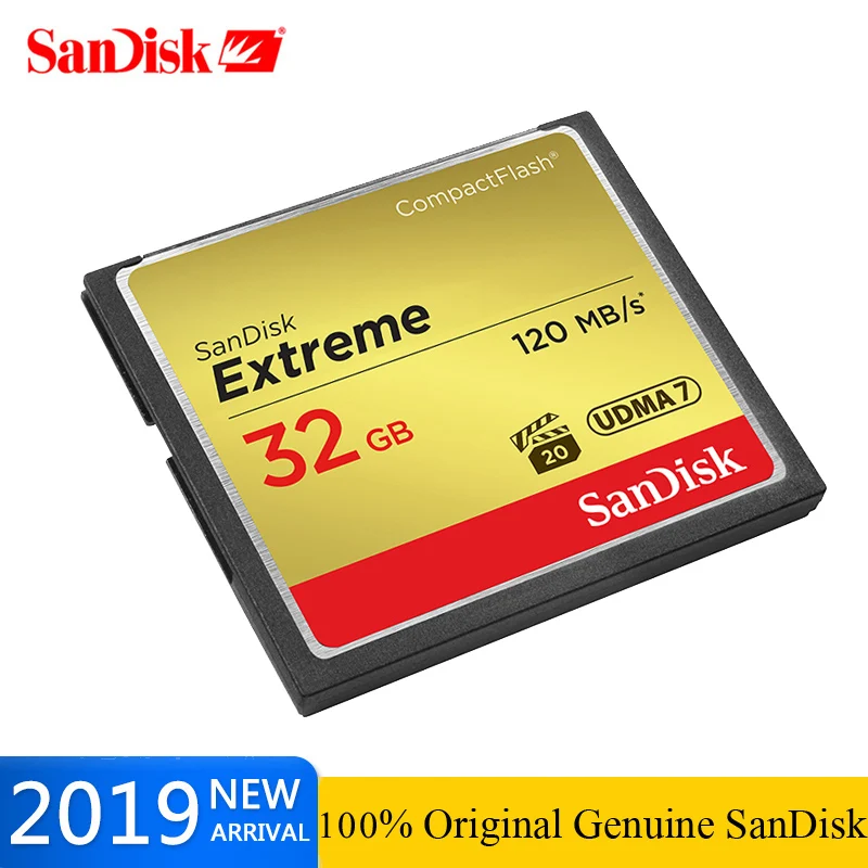 Sandisk экстремально Высокое качество профессиональная карта памяти 32 Гб 64 г 128 CF