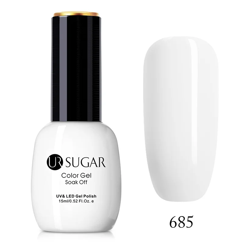 685 Ur Sugar УФ-гель для ногтей 15 мл Блестящий горячий лак для ногтей 49 цветов на выбор Гель-лак для нейл-арта - Цвет: 685