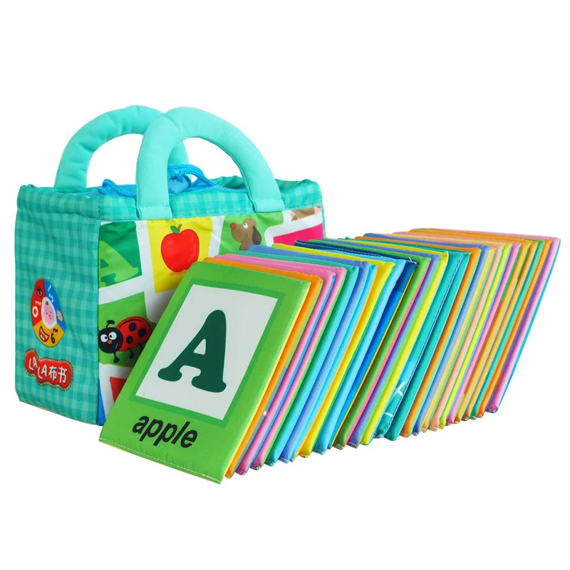 

Soft Cloth Baby Books Rustle Sound Infant Educational Stroller Rattle Toys For Newborn Baby