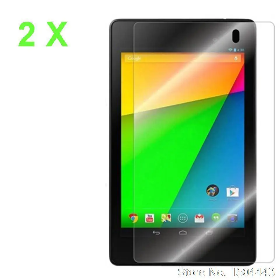 2 шт./лот прозрачная защитная пленка для ЖК-экрана Google Nexus 7 2013 2nd Gen 193 6*108 мм |