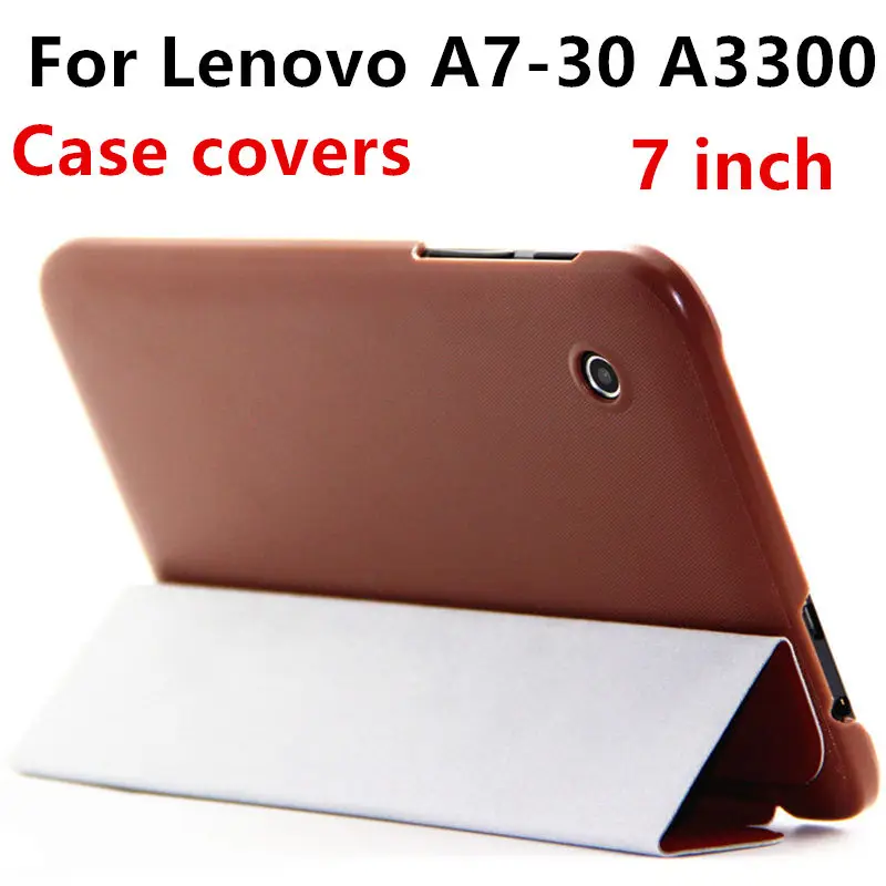 Чехол для Lenovo A7 30 A3300 защитные Смарт Чехлы кожаные чехлы планшетов Диагональ