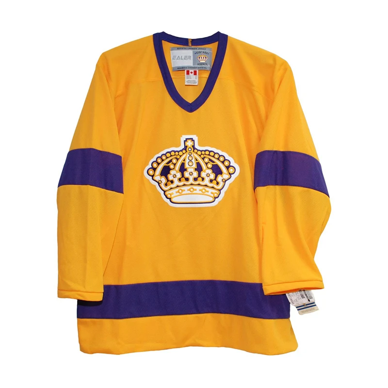 

Coldoutdoor free shipping high quality vintage Los Angeles ice hockey jerseys