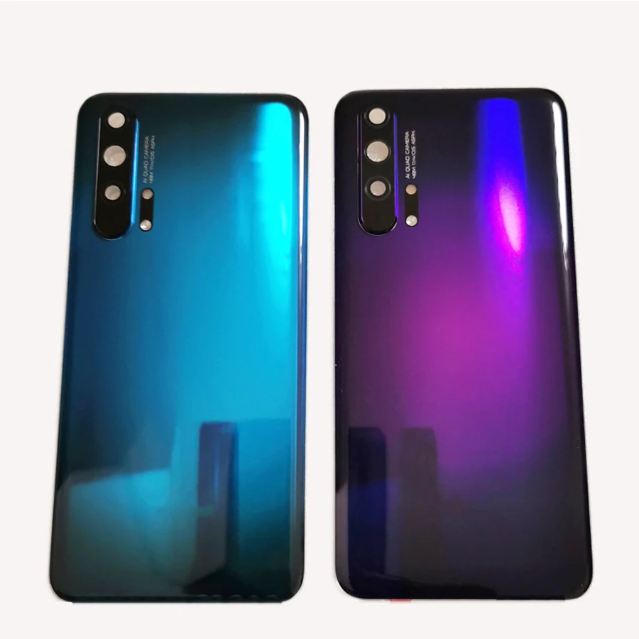 Оригинальное стекло для huawei Honor 20 Pro крышка батареи Задняя Дверь Корпус задняя крышка Новая батарея Крышка