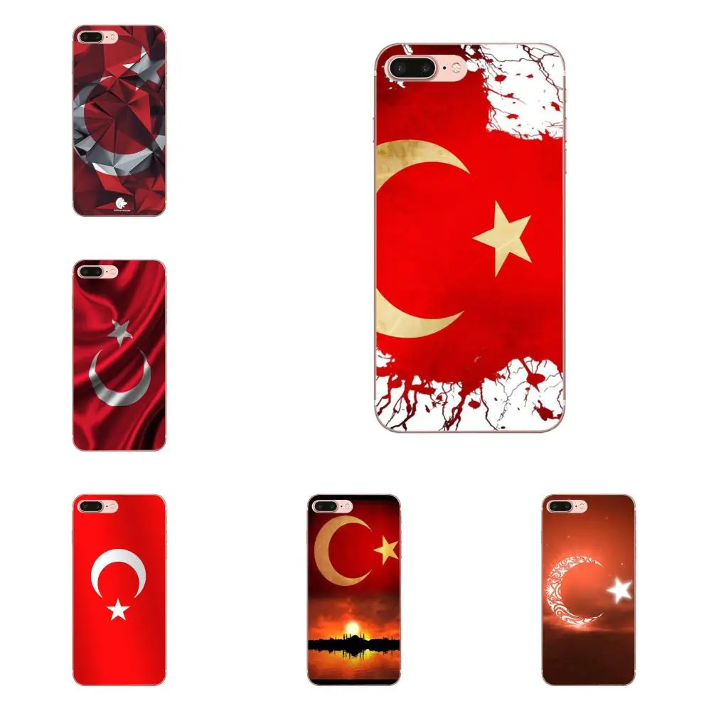 ТПУ чехлы для Apple iPhone 4 4S 5 5C 5S SE 6 6S 7 8 Plus X XS Max XR Turkei Ataturk флаг Турции