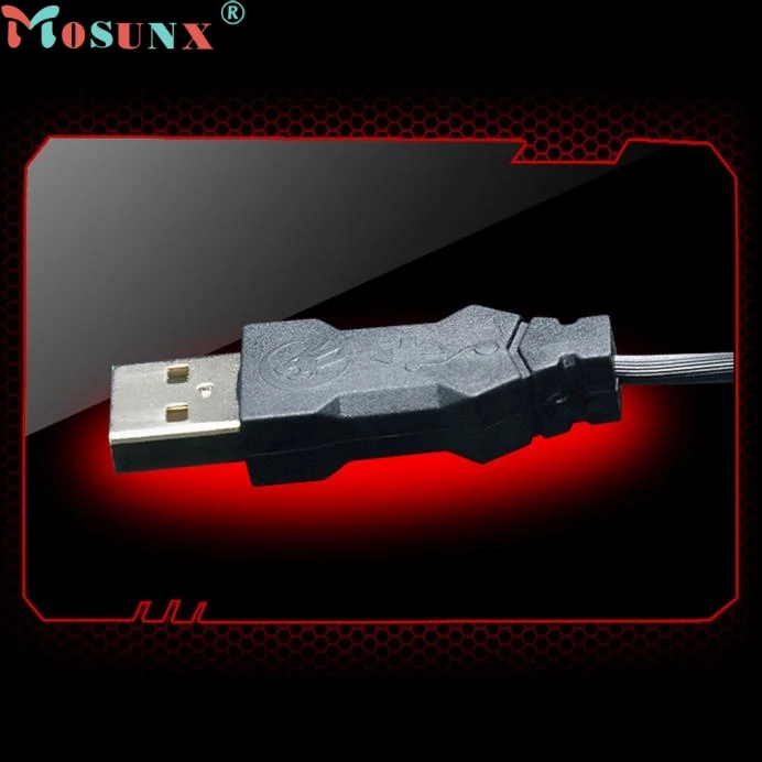 Mosunx Simplestone 2400 точек/дюйм USB Проводная оптическая игровая мышь для ПК ноутбука