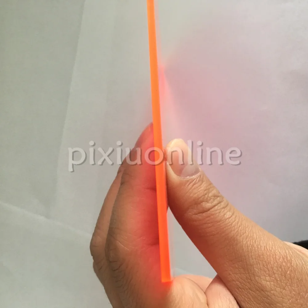J583 15*15*0 23 см 7 цветов цветная прозрачная акриловая пластина Perspex листовая