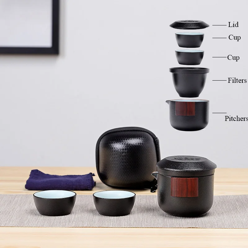 Style A TANGPIN керамический чайник gaiwan, чайная чашка, фарфоровый чайный сервиз gaiwan, портативный чайный набор для путешествия, посуда для напитков - Цвет: Style A