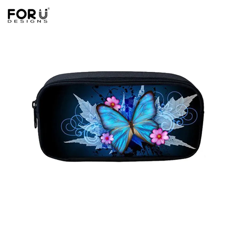FORUDESIGNS/Детские Школьные Рюкзаки Мода 3 шт./компл. с рисунком «бабочки», сумки для девочек подростков прикольные книжные сумки - Цвет: Z165K