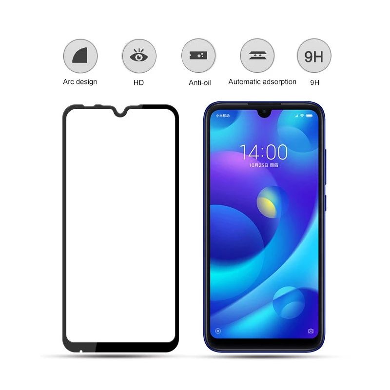 9 H закаленное стекло для Xiaomi Redmi Note 7 полное покрытие экрана протектор 6 39 &quotRedmi Pro