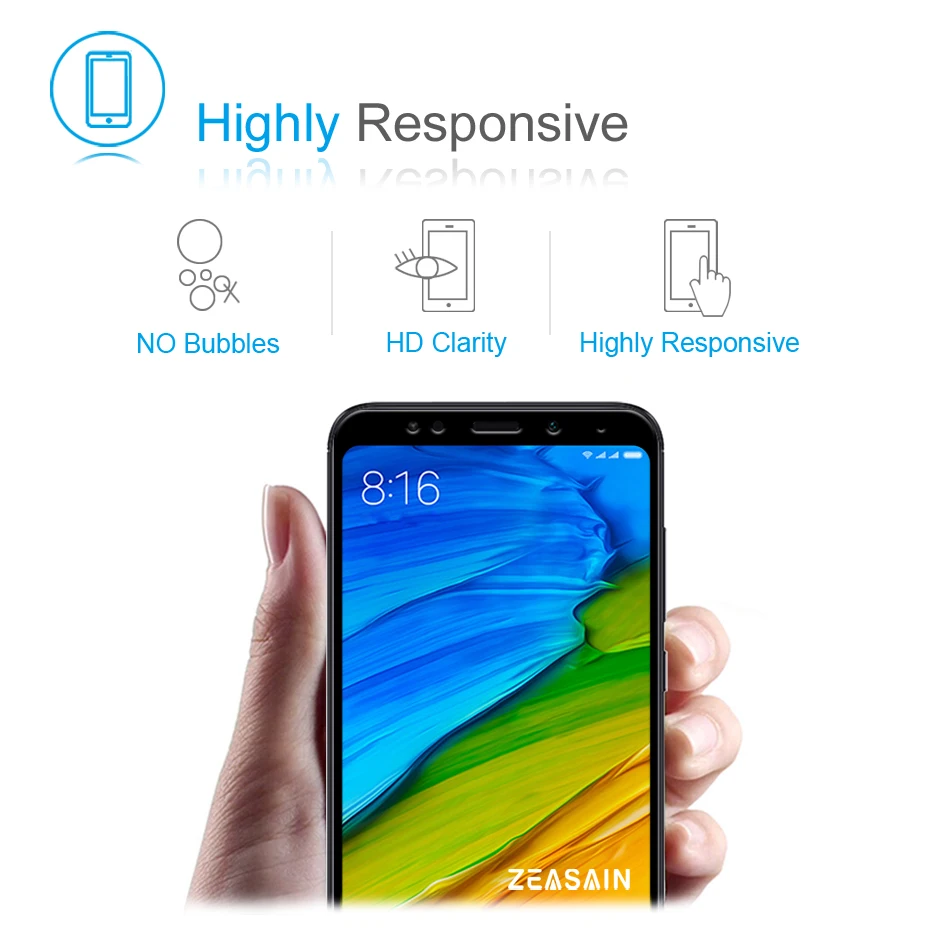 2 шт./упаковка закаленное стекло для Xiaomi Redmi 5 Plus Xiomi Redmi5 Plus|tempered glass screen protector|glass