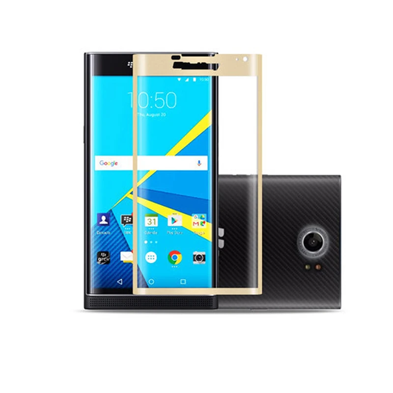 3D изогнутое закаленное стекло для защиты экрана Blackberry Priv высокое качество