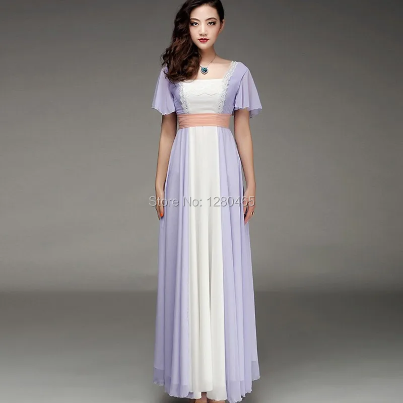 Vestidos Титаник Роза знаменитое шифоновое платье вечернее Выпускной женское