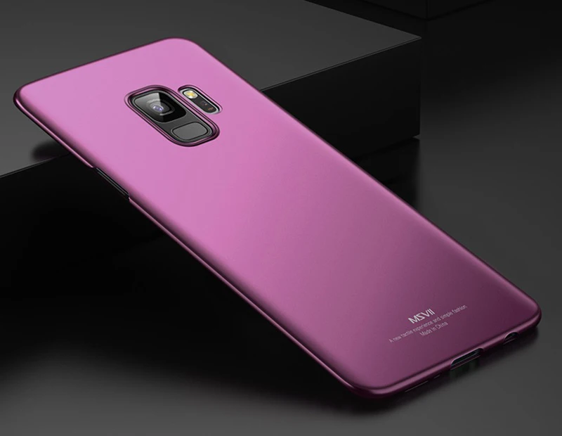 Чехол s для samsung S10 S9 S8 Plus MSVII Жесткий ПК ультра тонкий матовый чехол для samsung Galaxy Note 8 9 S10e S9 S8 S7 S6 Edge чехлы