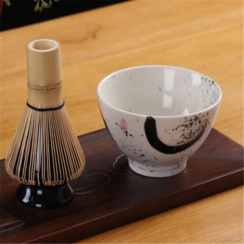 Японская Церемония Бамбук зеленый чай венчик для пудры Matcha Bamboo Chasen Полезная