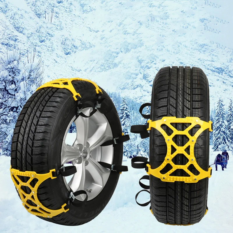 1 шт. грузовики цепи для снега колеса автомобиля Универсальные зимние грязевые