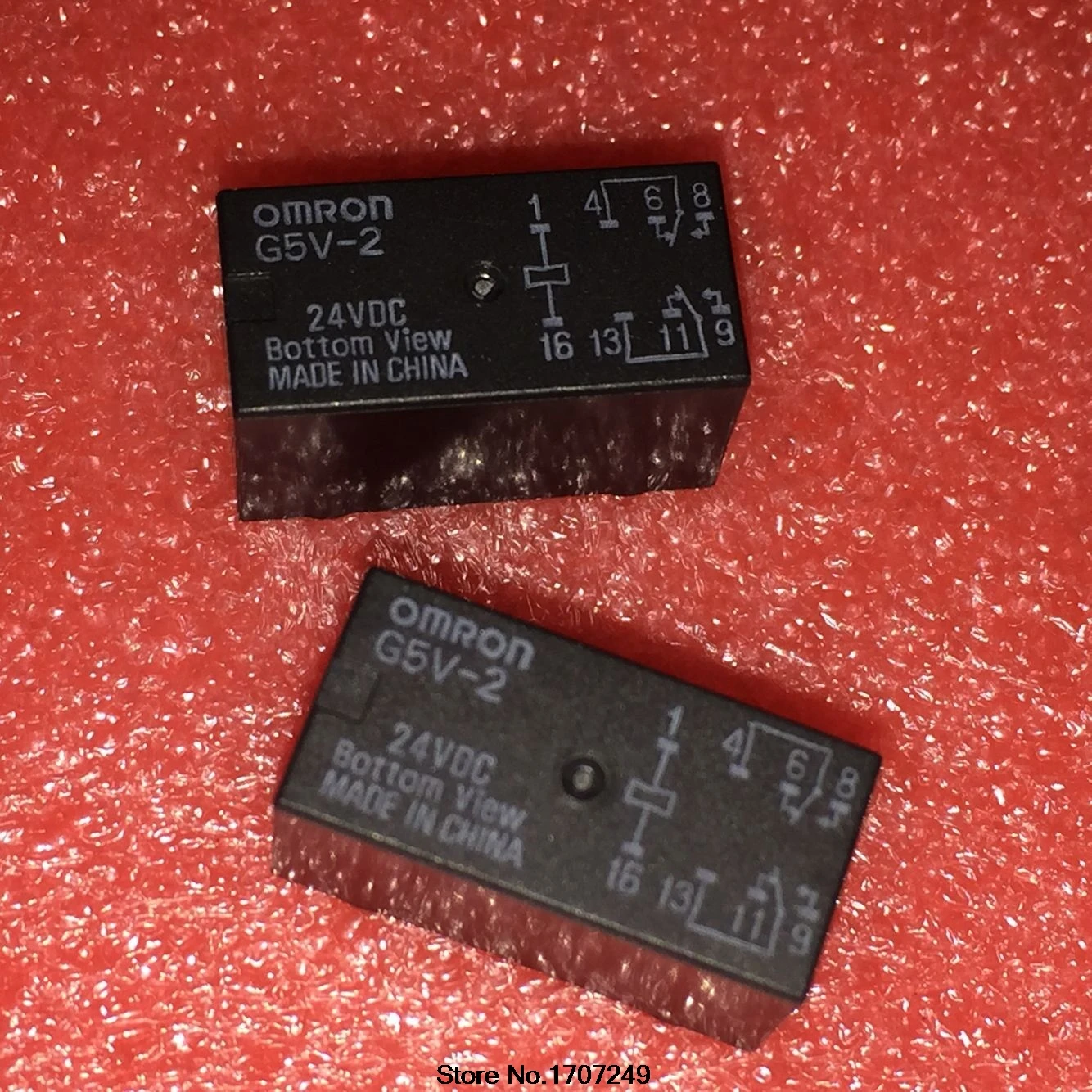 Бесплатная доставка 10 шт./лот G5V 2 24VDC 24 В реле новые оригинальные сертификаты ROHS|24v