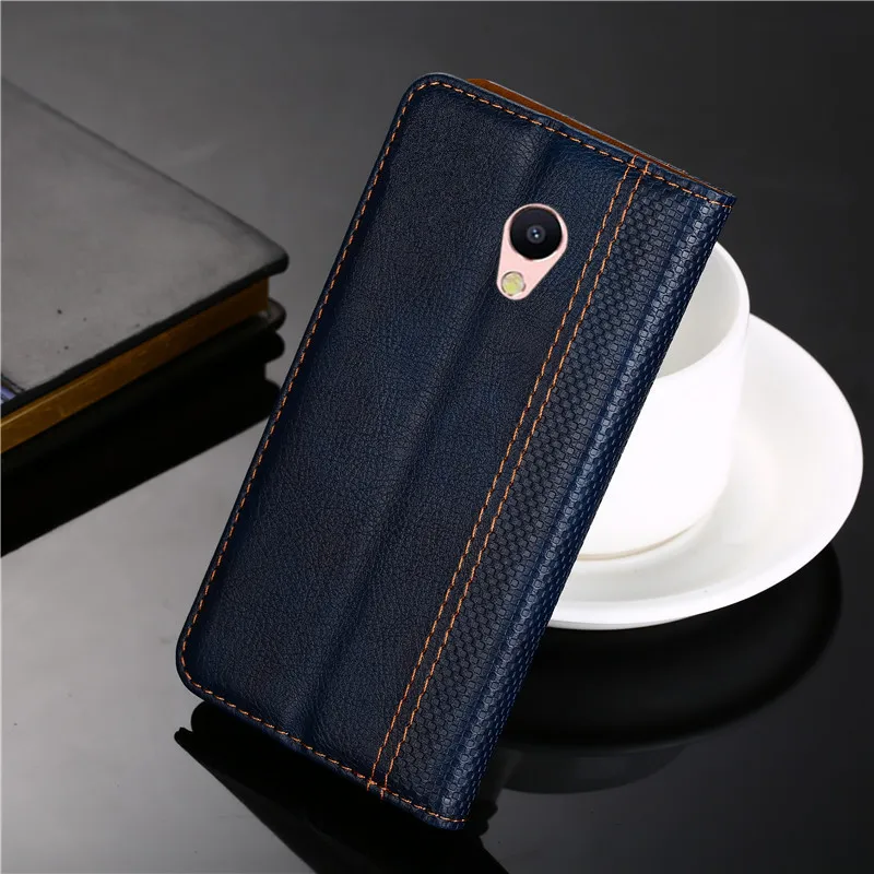 Чехол для MEIZU M5C чехол кожаный откидной Магнитный чехол-книжка Meizu Meilan 5C M710H Blue charm 5