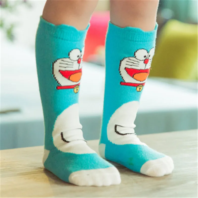 1 пара/лот модные детские носки унисекс с рисунками животных гетры 3D хлопковые