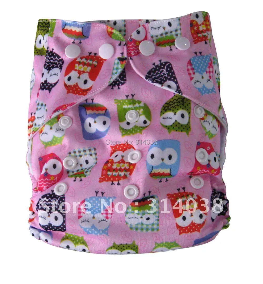 Risunnybaby хлопковые детские подгузники моющиеся и многоразовые регулируемые